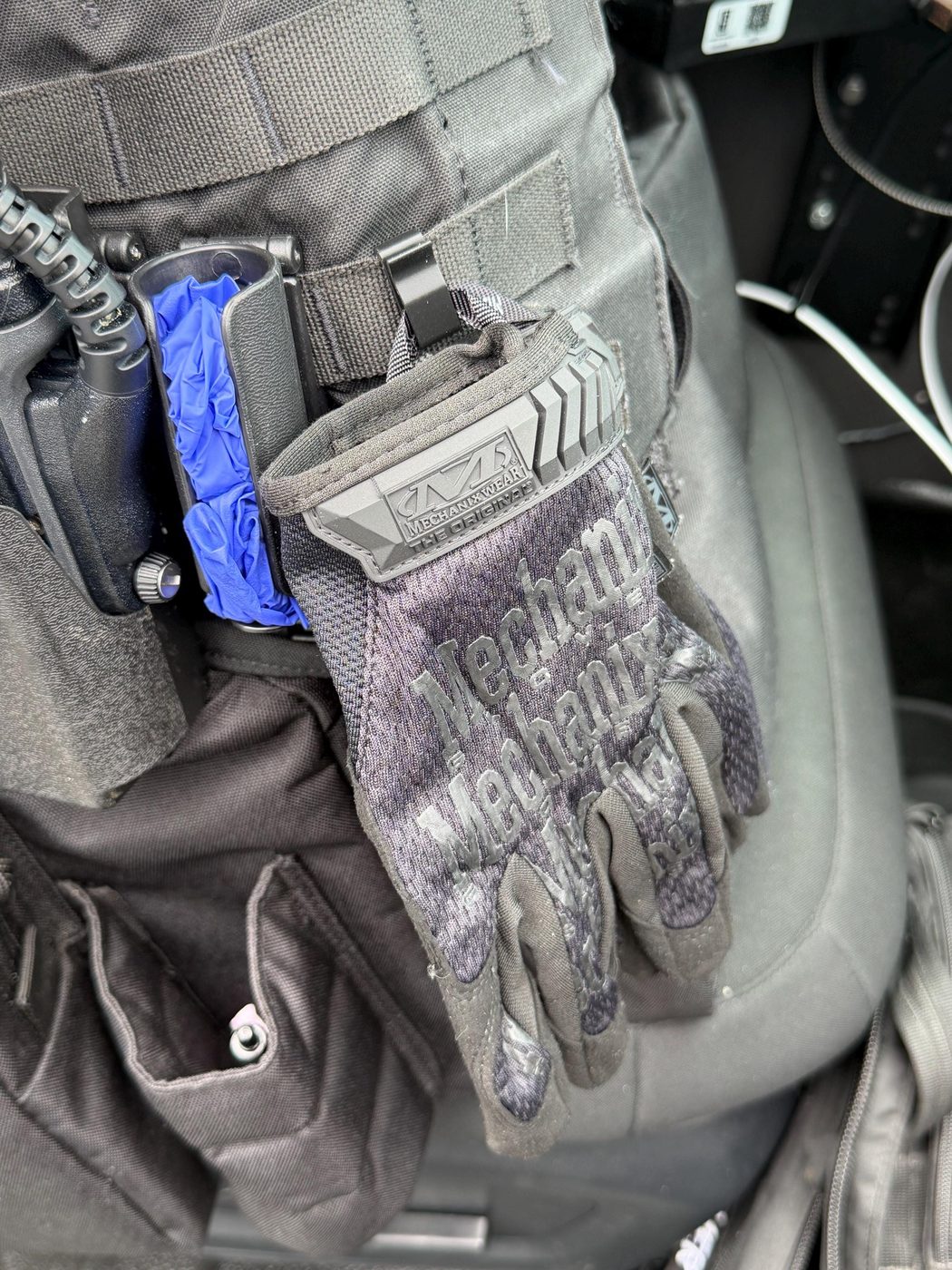 MOLLE Glove Clip | Tactical Glove Clip for Plate Carriers, Duty Vests & Backpacks | 3D Printed First Responder Accessory