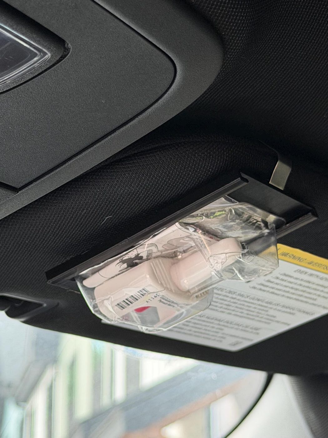 Opioid Overdose Reversal Drug Visor Holder | Quick Access Mount | 3D Printed Sun Visor Clip | EMS, Police, Firefighter, First Responder Gear