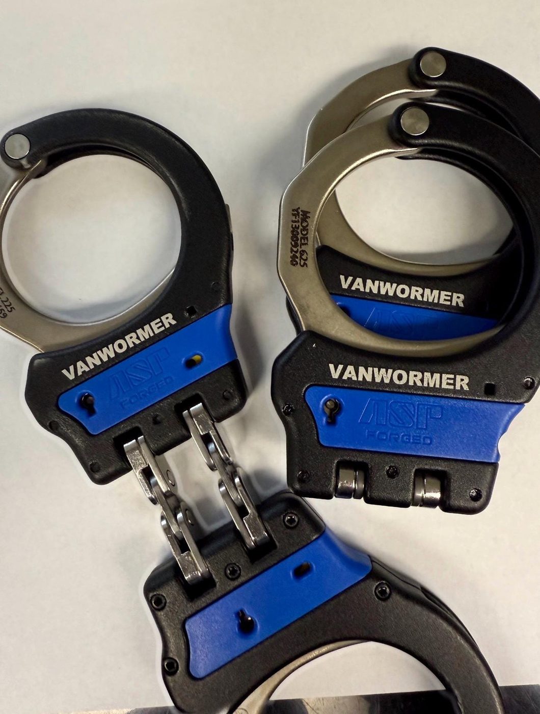 Personalized Handcuffs – ASP Ultra Plus Identifier Handcuffs – Engraved Forged Handcuffs Law Enforcement Gift